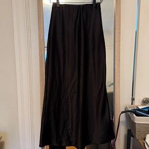 Zara satin-like Slip Skirt